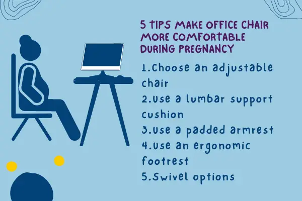 5 Tips to Make Office Chair More Comfortable During Pregnancy