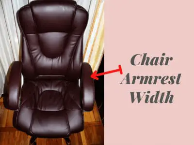 Chair Armrest Width