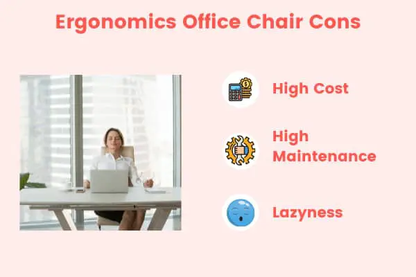 cons of ergonomic office chairs