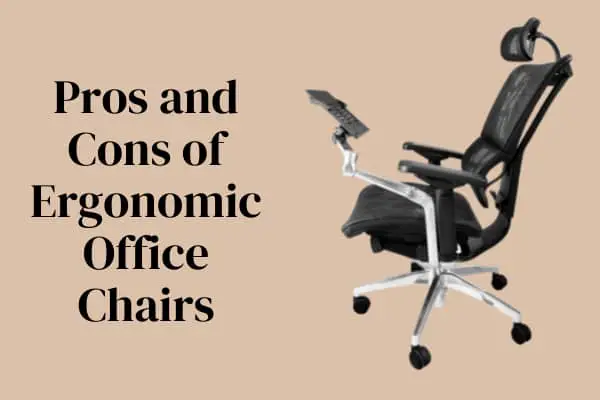 What are the Pros and Cons of Ergonomic Office Chairs?