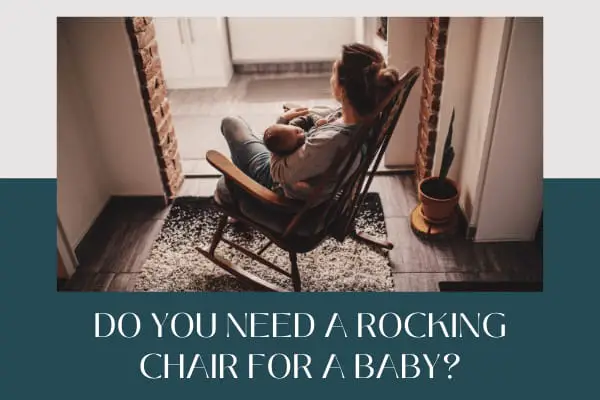 rocking chair for a baby
