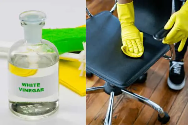 Clean chairs with Vinegar