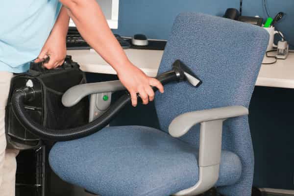 Vacuum Cleaning Office Chairs