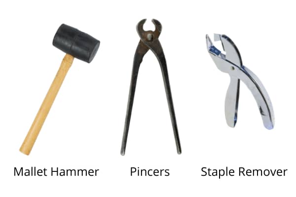 tools to Remove Staples from a Chair