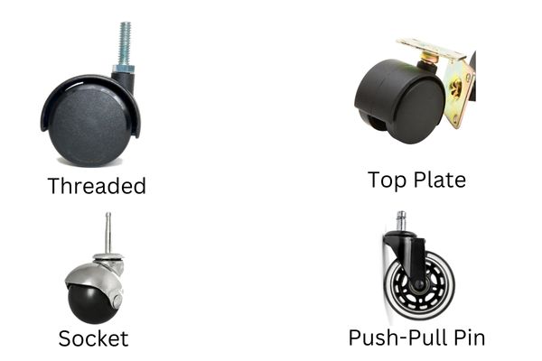 types of Chair caster