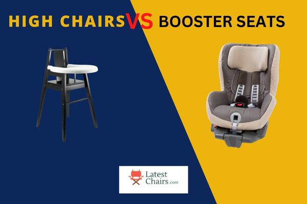 high chairs vs booster seats